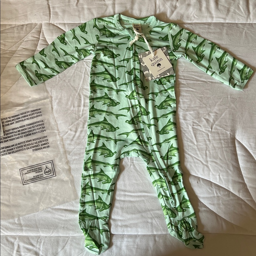 NIB Newborn Hammerhead Zip Footie
